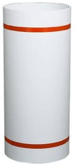 Amerimax 69110 Trim Coil, White/Brown Painted Aluminum, 10 In. x 50 Ft. –