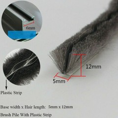 Home Improvement Seal Strip Sliding Door Water-resistant Weather Strip