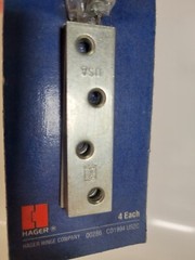 Hager Mending Plates 3″ Steel 4 pack Made in USA