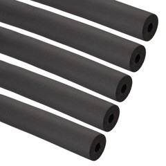 5pcs foam insulation pipe 22mm x 1.8m black for pipes