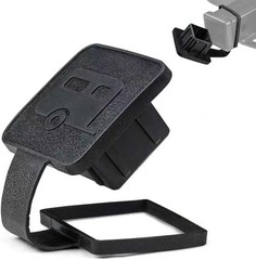 2 Inch Trailer Hitch Cover, Rubber Receiver Tube Cap Plug for Class 3/4/5 Hitche