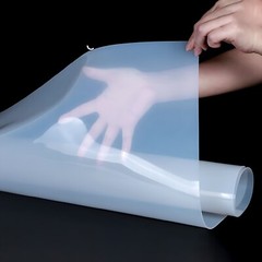 Silicone Sheet Black/Clear/White/Red 0.1mm – 6mm Thick 500mm Wide 500mm/1M Long