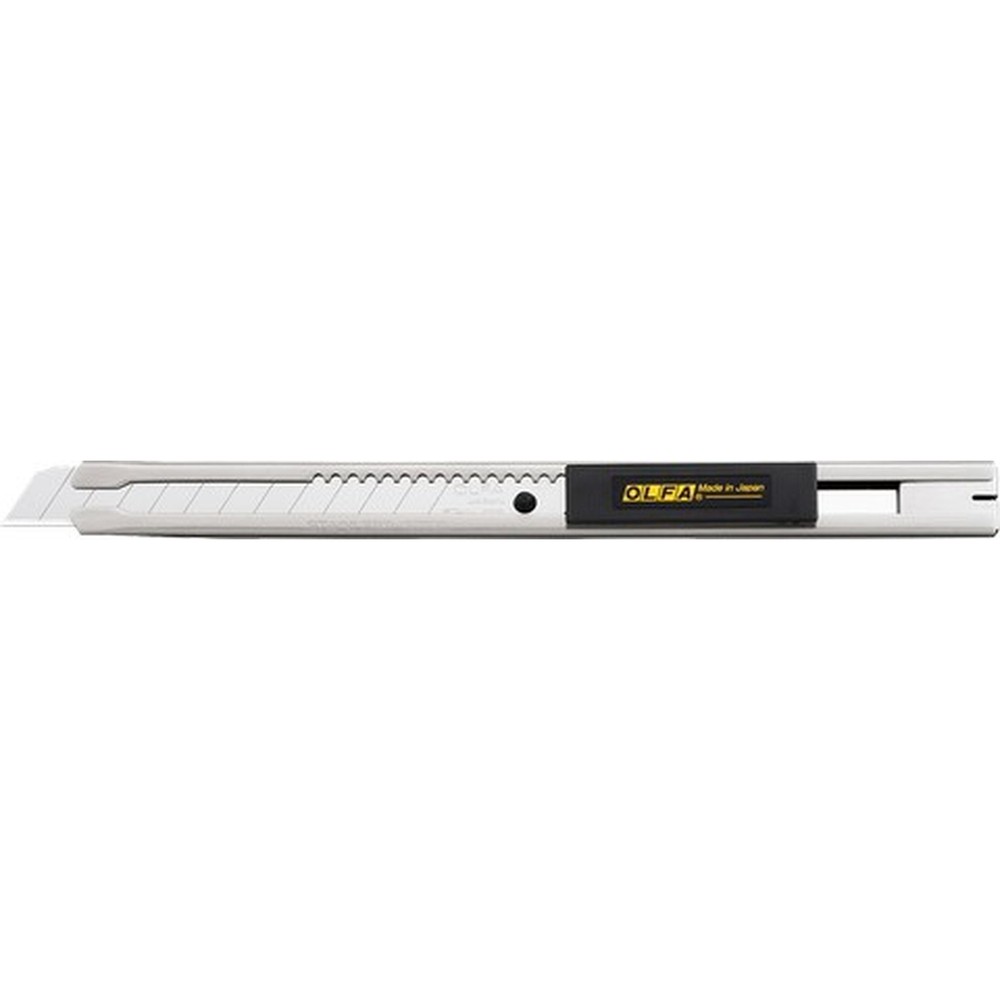 9mm 13-pt Stainless-Steel Auto-Lock Precision Utility Knife w/Micro Adjustment