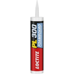 Loctite 1421941 10oz PL300 Foam Board Adhesive Latex VOC-12PK