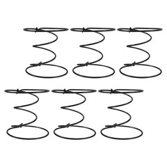 6 Pcs Upholstery Cone Spring Pack Seat Coil Springs Bed for Crafts