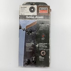 Pack of 8 Simpson Strong Tie Hex-Head Washers # STN22-R8