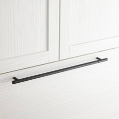 18″ Hatton Solid Brass Appliance Pull – Matte Black
