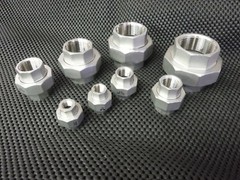 Stainless Steel Union coupling 1/8″npt thru 2″npt size metal seat seal