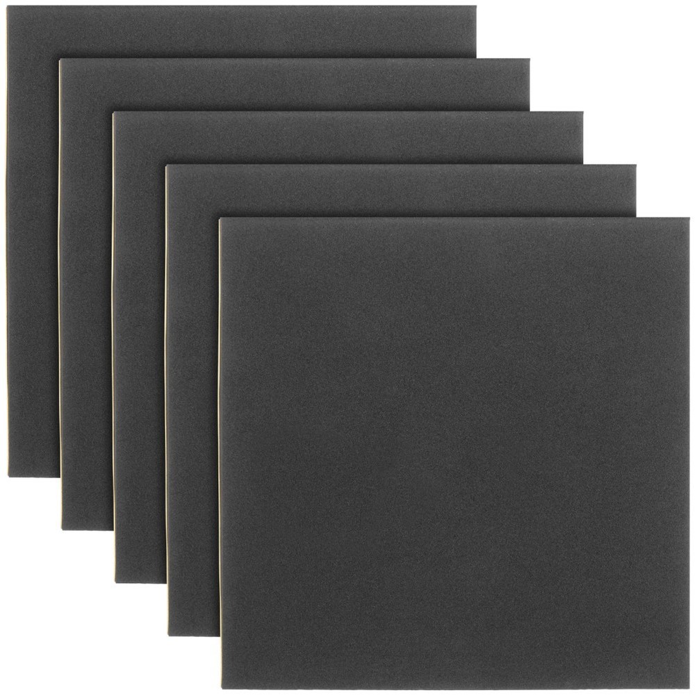 5 Pcs Sponge Neoprene Rubber Isolation Pads Anti Mats 150x150x5mm