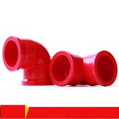PVC 20mm-50mm ID Equal Water Supply Pipe 90° Elbow Fittings Adapter Connector