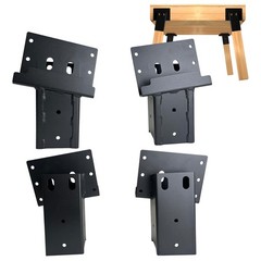 Elevator Bracket-Deer Stand Brackets 4×4 inner 3.54×3.54 Deer Blind Bracket