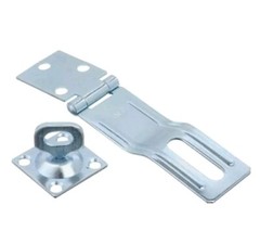 Ace 3-1/4 in. Heavy-Duty Zinc Fixed Staple Safety Hasp (1-Pack) New in Package