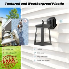 Dremica Black Vinyl Siding Mounting Block 1 Pack