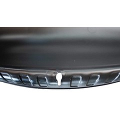 Medium Mixing Tub Multi-Purpose Black Plastic Flexible Measurement Marks Storage