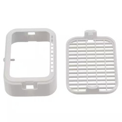 3 In. X 4 In. White Vinyl Rodent Guard