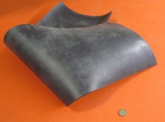 EPDM Rubber Sheet, Black, 1/4″ x 36″ Wide x Pick Length in Feet