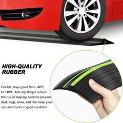 Jin&Bao Universal Garage Door Threshold Seal Strip 10FT Kit, 10 Feet, Green