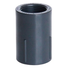 Internal Thread Black PVC Metric Plumbing Fittings Pipe Connector 20-63mm ID Lot