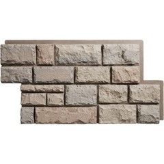 EverStone Regal Faux Stone Panel 47 3/4″W x 24 3/4″H x 1 3/4″D Harbor Mist Color