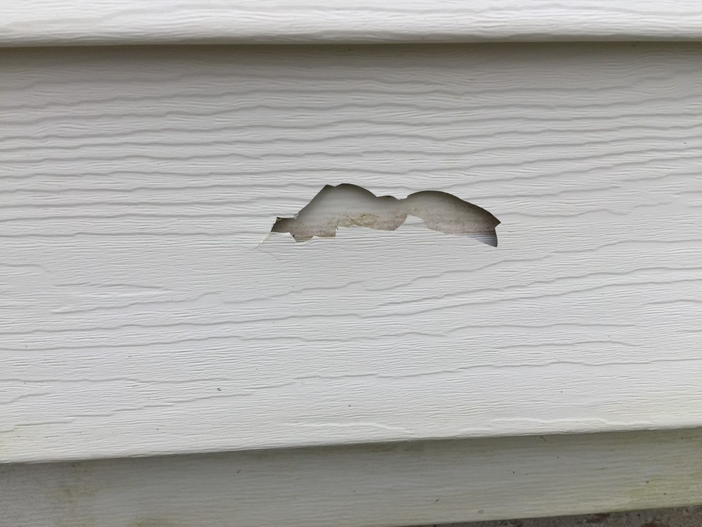 SmartPatch Vinyl Siding Soffit Fence Repair Kit 2 Self-Adhesive Patches EASY!!