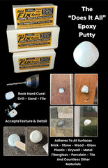 All Fix PRO Epoxy PUTTY Wood Rot Deck Window Door Concrete Damage Repair USA