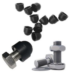 20Pcs M6 M8 M10 M12 Bolt Nut Dome Protection Cap Covers Exposed Hexagon Plastic