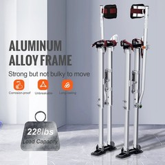 Drywall Stilts, 36”-50” Adjustable Aluminum Tool Stilts with Protective Knee P