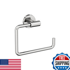 Amerock Bh26541Pss Polished Stainless Steel Towel Bar 6-7/16 In 164 Mm Length
