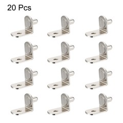 20PCS 5mm Shelf Support Peg Bracket Pegs with Hole