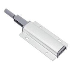 1/4/10Pcs Silver Push-Open-Latch for Self Closing Drawer Door Furniture Hardware