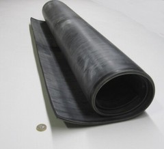 EPDM Rubber Sheet, Black, 1/4″ x 36″ Wide x Pick Length in Feet
