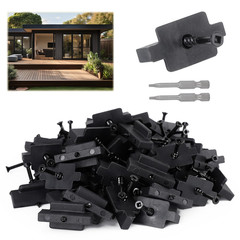 Yeipower 250Pcs Hidden Fasteners Composite-Deck – Universal Nylon Composite