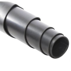 Solid Black Rubber Gasket Sheet Rolls Smooth Flooring Mat 500mm*500mm Antislip