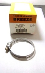 (10 Pcs) Breeze 62040 PSeal Stainless Steel Hose Clamp, 2-1/16″ – 3″ /52-76mm