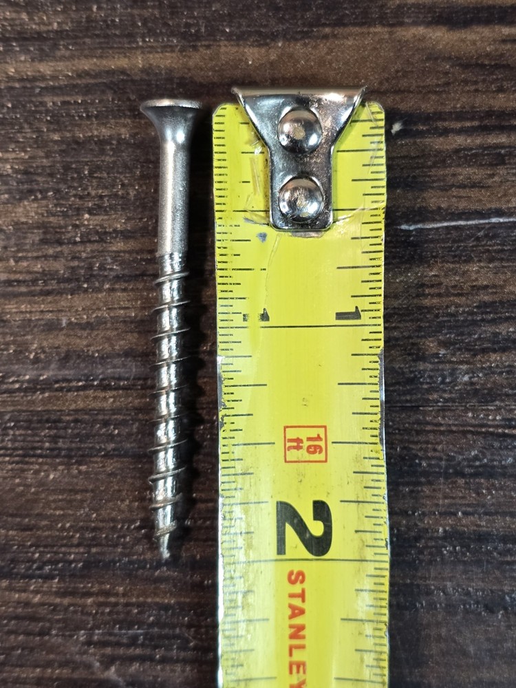 (Box 0f 1500 Pcs) 8×2 DECK SCREWS Square Drive