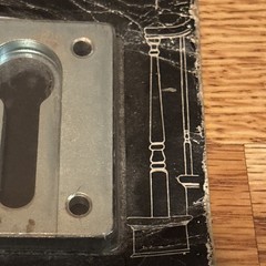 KeyLock Fully Concealable Newel Post Fasteners 6283 Made in USA
