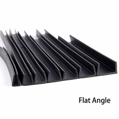 1mm~12mm Edge Protection Frame Profile Rubber Edging Trim Seal U-profile Slot