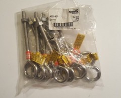 National Hardware Stainless Steel Eye Bolts 5/16″ x 5″ 10pk N221-630