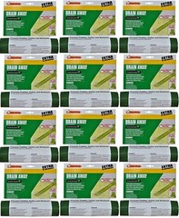 Frost King DE300 12′ ft x 7″ Green Flexible Roll Out Downspout Extender- 12 Pack