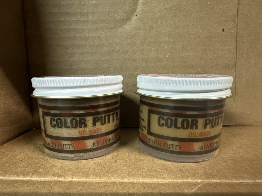 NEW Color Putty Oil Base Honey Oak 122 – 2pc. 3.68oz Each