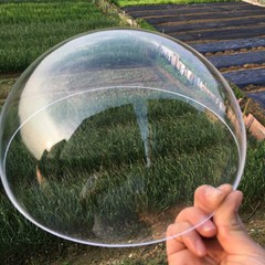 Diameter 50mm-300mm Acrylic PMMA Clear Dome Shape Rimless Dust Cover Select Size