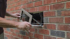 Ultra CSV™ Replacement Crawl Space Vent Kit- Foundation Vent Kit- Gray