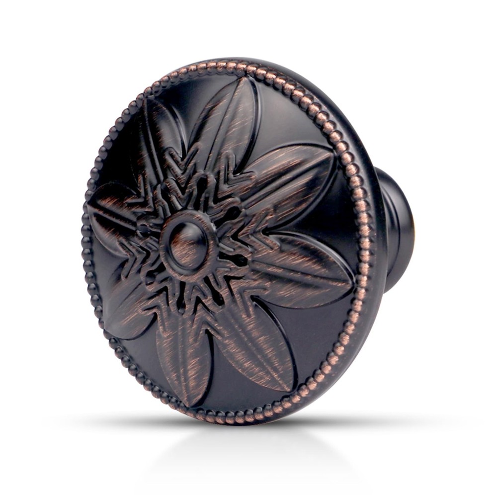 Xlroaafs 10 Pack Oil Rubbed Bronze 1.4″L x 1.4″Wx 1.14″H,