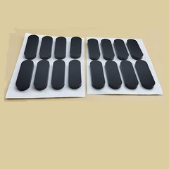 10 x Silicone Rubber Feet Anti-Slip & Collision Black Self Adhesive Sticky Pads