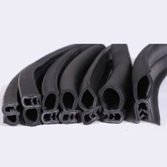 Universal Large Car Door Rubber Edge Trim Seal U-Shaped Side And Top Bubble Seal