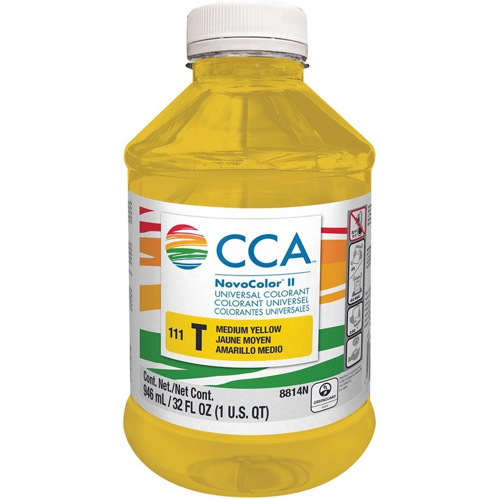 NovoColor 8814N qt Medium Yellow T Low VOC Colorant-1PK