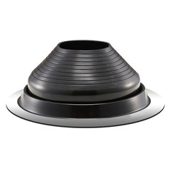 2 Pcs EPDM Roof Flashing Boots for Pipes 6-11in