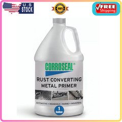 Corroseal Water-Based Rust Converter Metal Primer, Rust Converter – 1 Gal