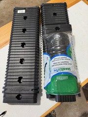 Stealth Flow Black Vinyl Low Profile Downspout Extension Kit New (#463)