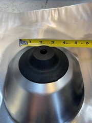 12 Quantity of Aluminum 2-1/4″ Pipe No-Calk Roof Flashing 18″x18″ Base (12 Qty)